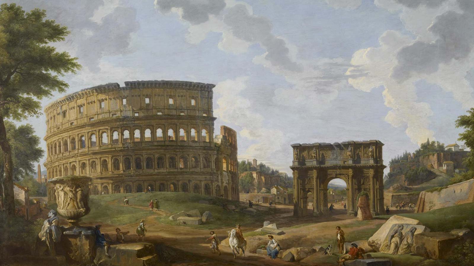 View of the Colosseum